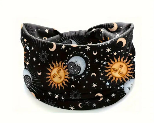 Sun, Moon, and Stars head band