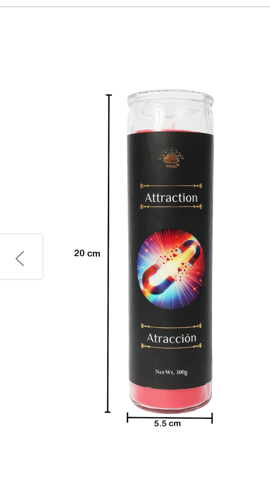 Attraction ritual candle