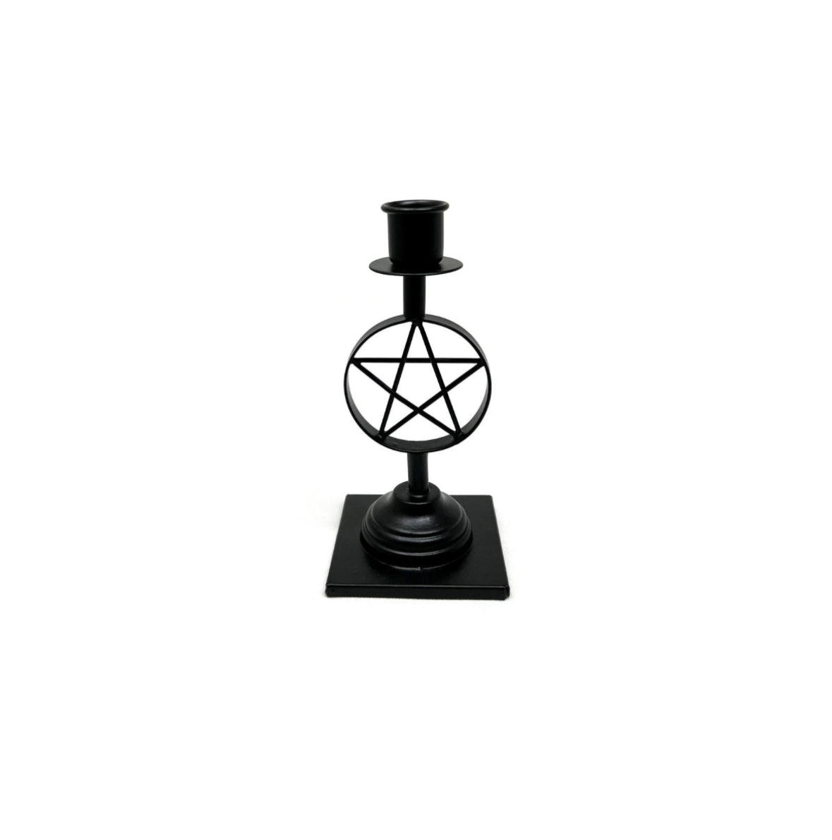 Pentacle 6” candle holder