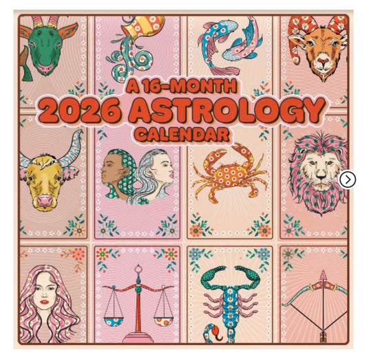 16 month 2026 astrology Calendar