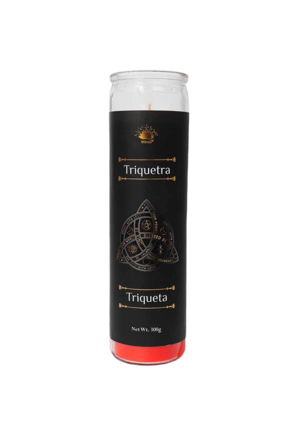 Triquetra candle