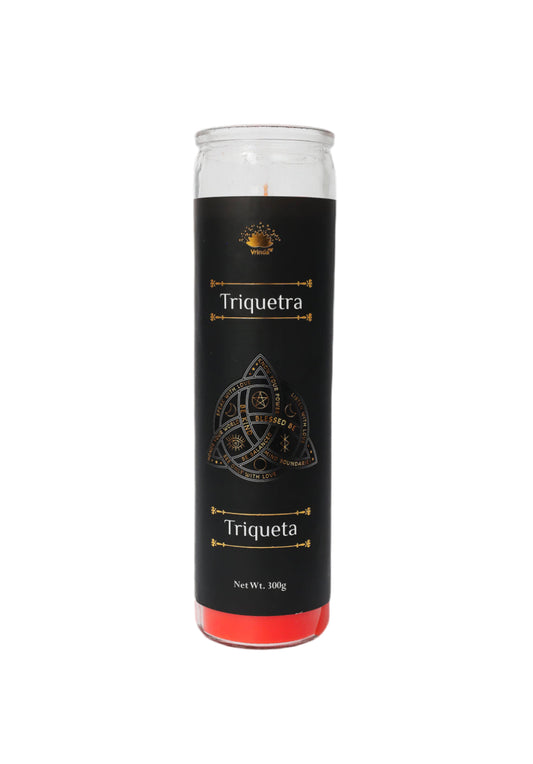 Triquetra candle