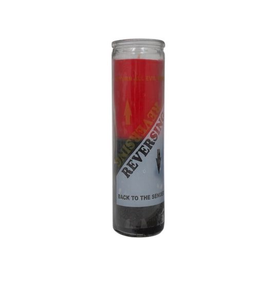 Reversible Black/Red candle
