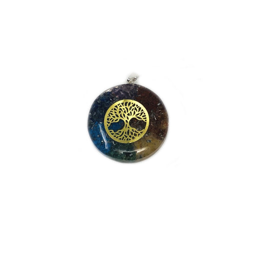 Tree of Life orgone energy pendant