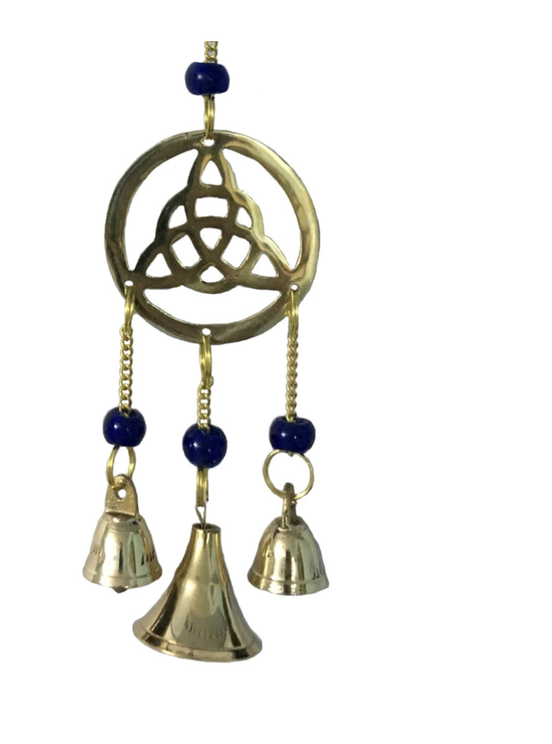 Triquetra wind chime w/bell