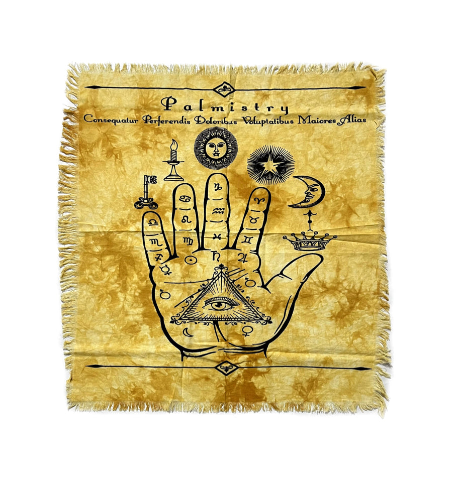 Palmistry altar cloth