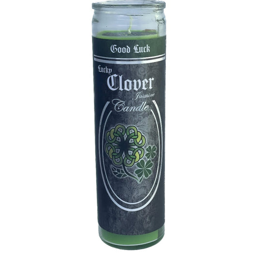 Good luck Clover candle