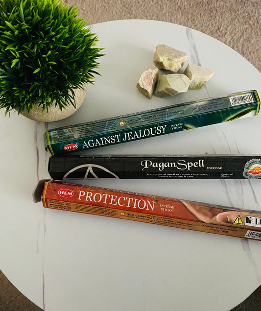 3 pack protection bundle incense