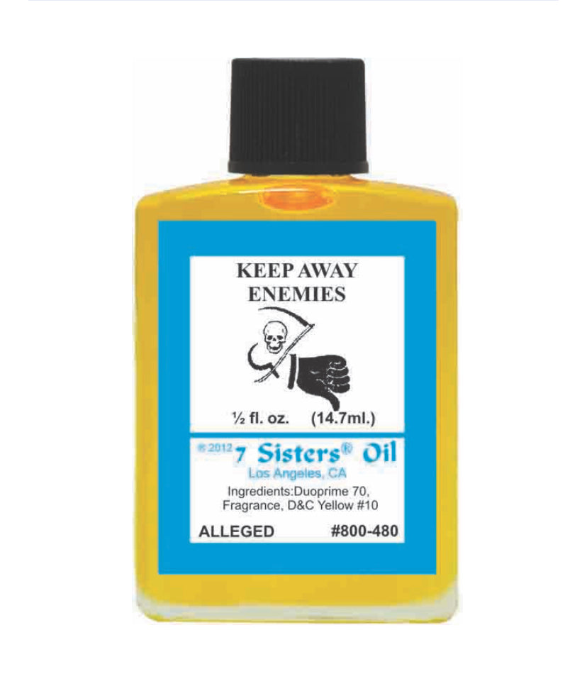 Keep away enemies oil