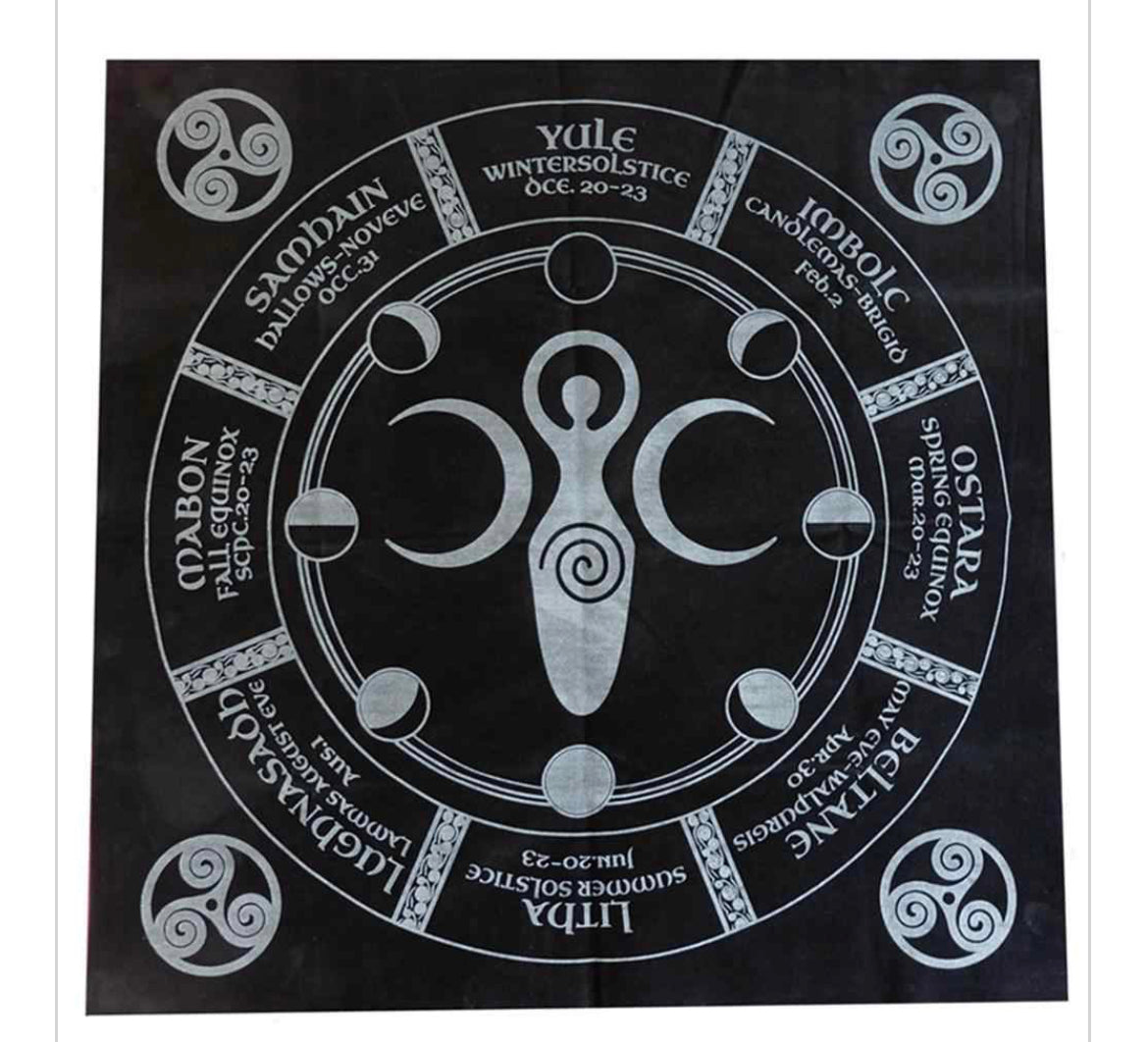 Moon Goddess Altar Cloth