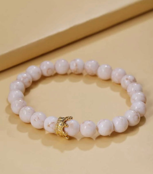 Child Pink beaded bracelet