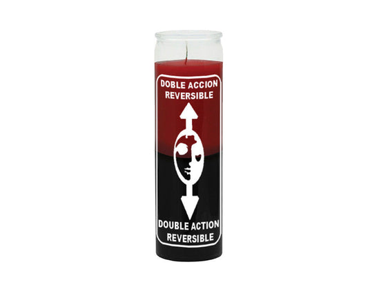 Reversible Black/Red candle