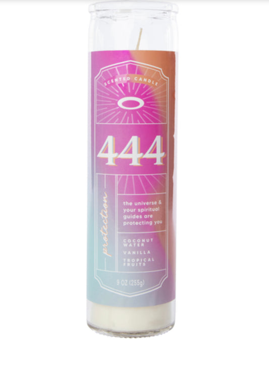 444 Angel Number scented candle