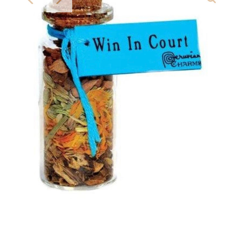 Win in court spell bottle(small bottle)