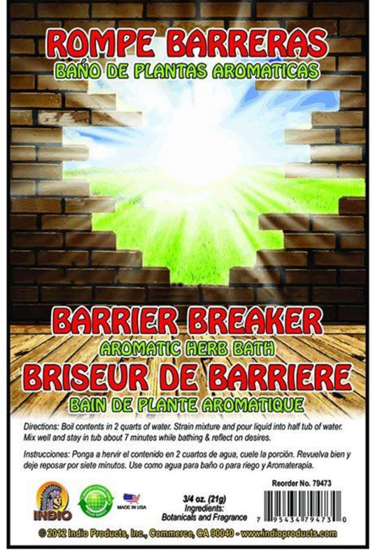 Barrier breaker aromatic bath herbs