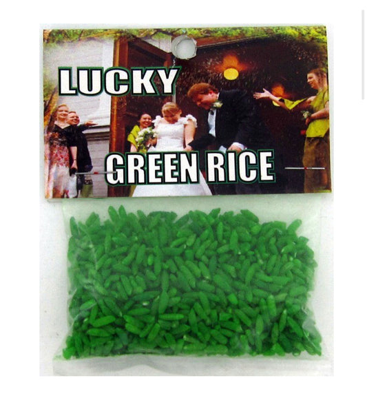 Lucky green rice