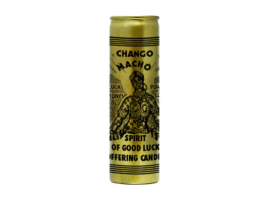 7 day gold chango/macho candle