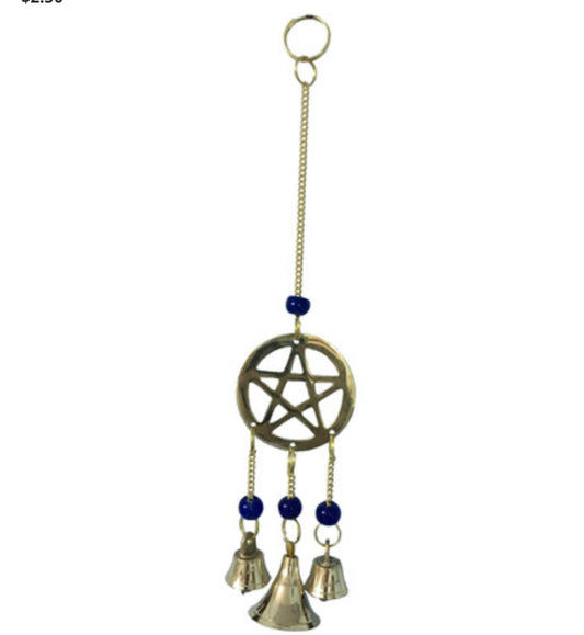 Pentacle wind chime