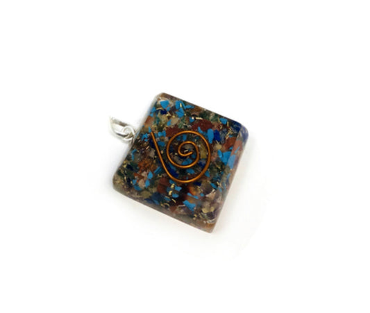 Pendant chakra square